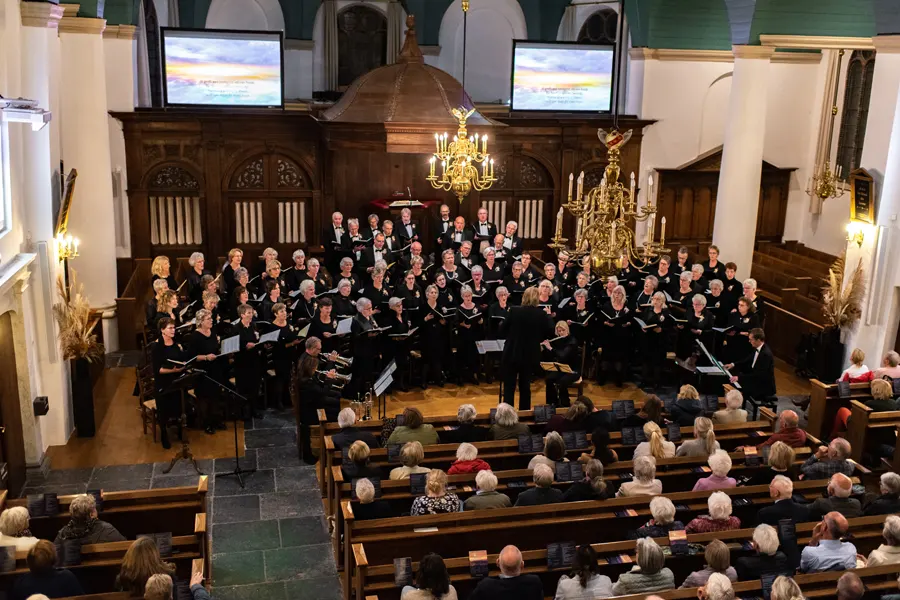 Christelijk gemengd koor Adoramus uit Hazerswoude